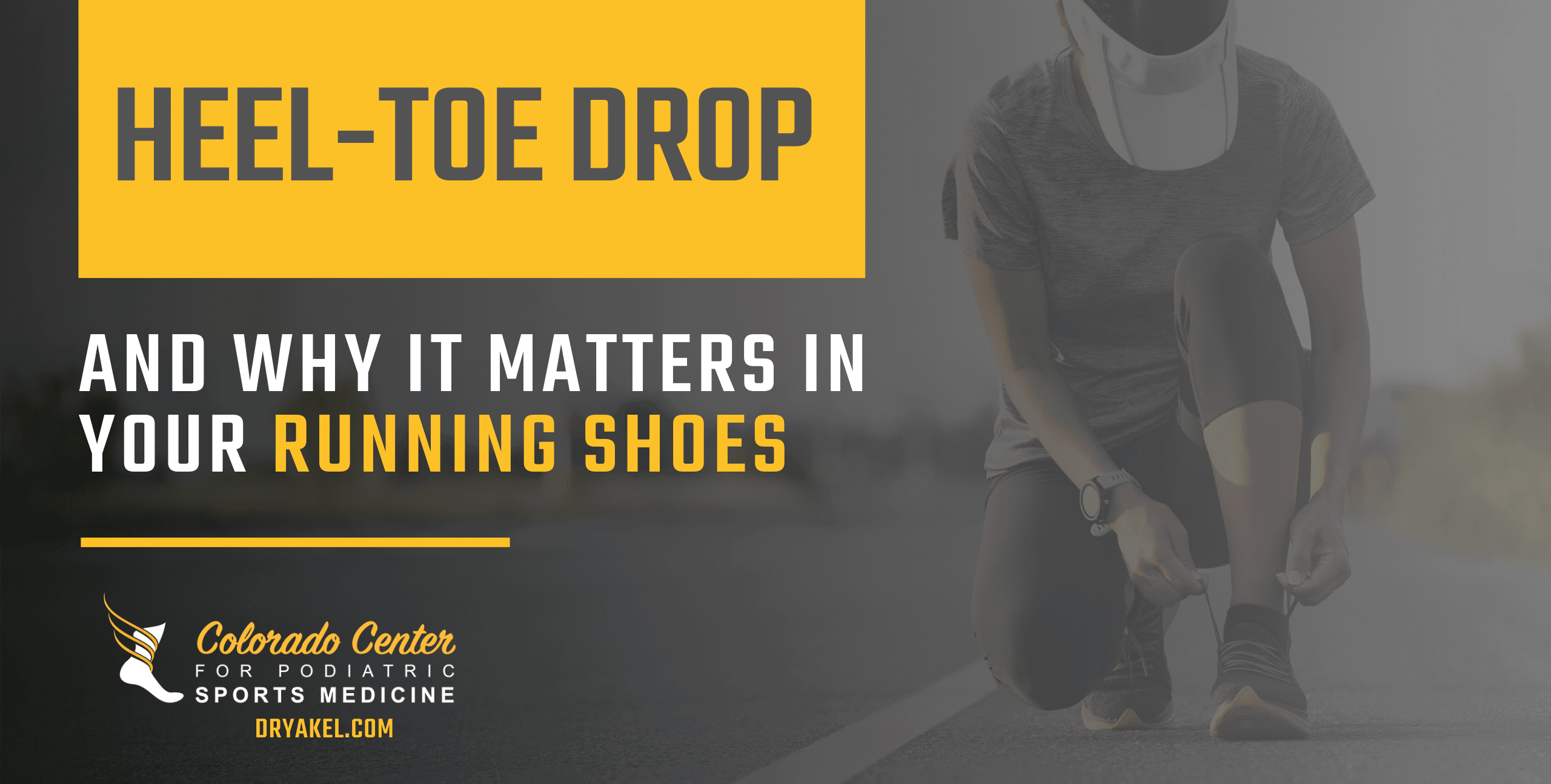 Heel toe drop on sale in running shoes